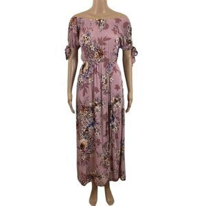 Band of Gypsies floral maxi romper size XS